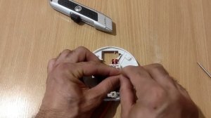 Расключение пожарного датчика "Рубеж" через резистор в местах, где один провод.