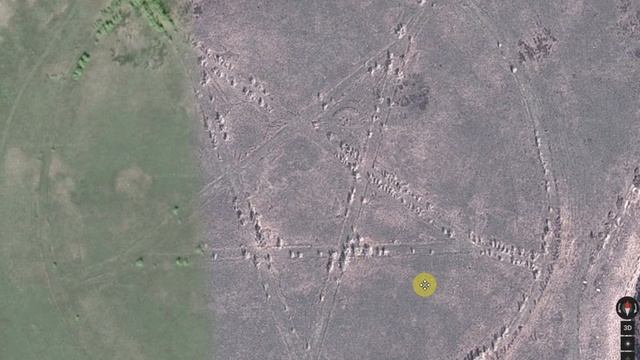 Загадочная Пентаграмма огромных размеров на карте! смотреть онлайн