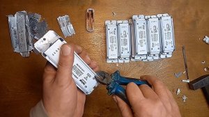 Сколько меди в дросселе? Разбираю дроссель для люминесцентных ламп