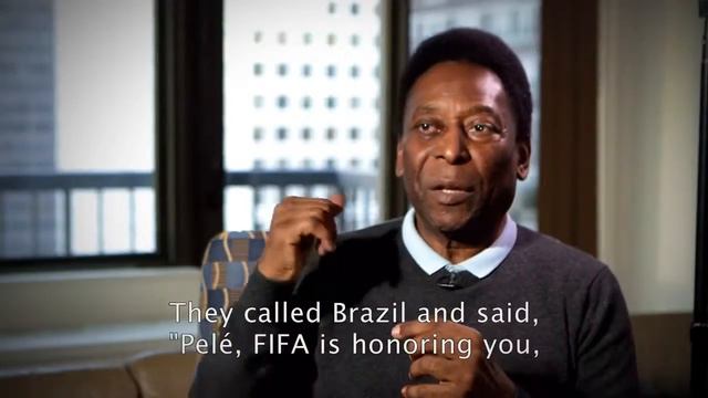 FIFA Player of the Century Award in less than 14 seconds.... смотреть онлайн