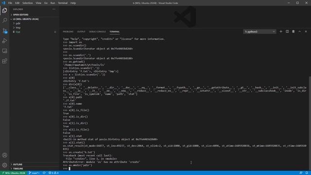 Writing Linux utilities to learn Python3 - ls [Part 1] смотреть онлайн