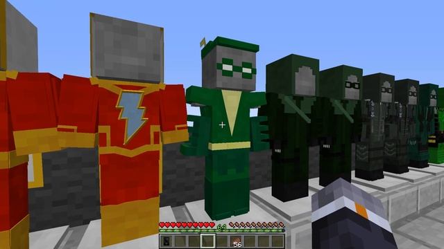 Minecraft Legends Mod Review Part 2 (Every DC Character) Minecraft Superheroes смотреть онлайн