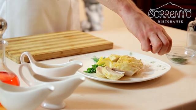 Куриное филе под соусом -Пармезан-