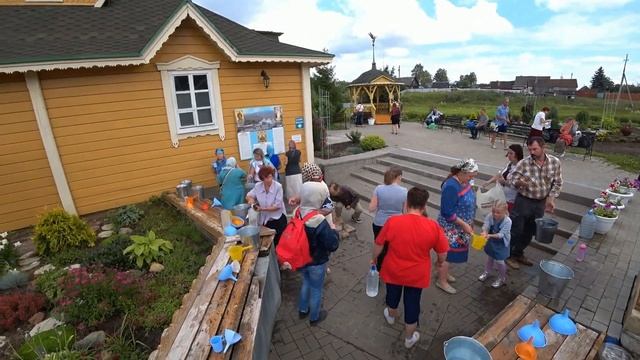 Святые источники Казанский, Пантелеимона и Умиление. Дивеево. 20.07.2019 год. смотреть онлайн
