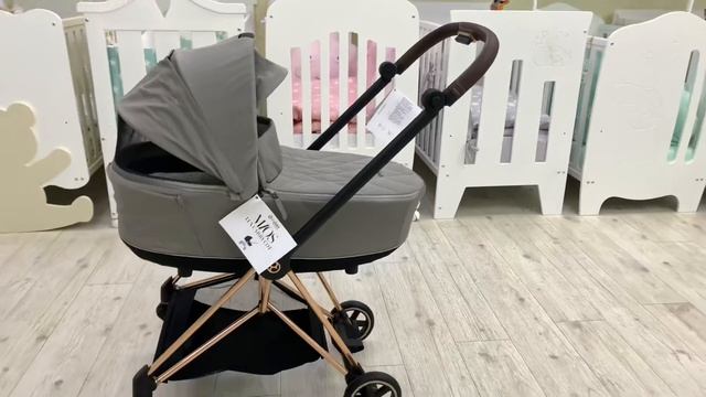 Cybex Mios Rose Gold Soho Grey смотреть онлайн