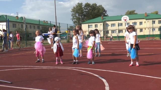 Открытие спортивных площадок в селе Старое Дрожжаное смотреть онлайн