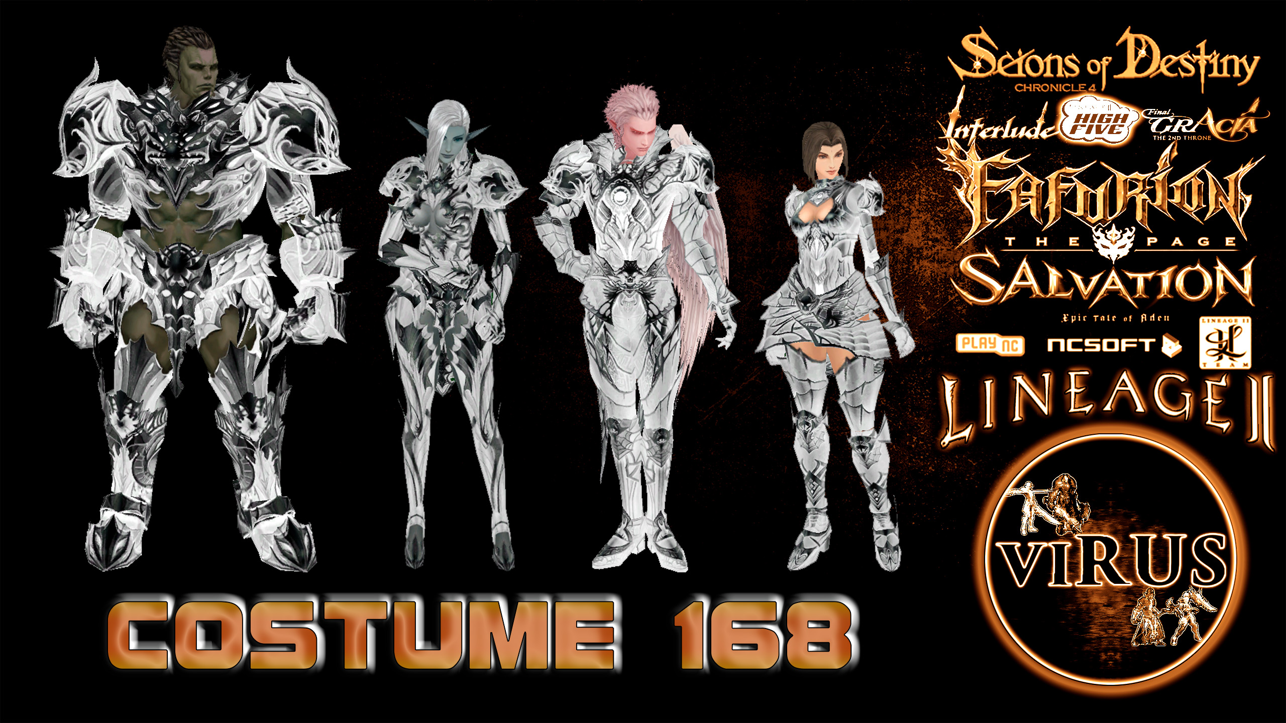 New Costumes. 168. LINEAGE II. Any Chronicles ◄√i®uS►