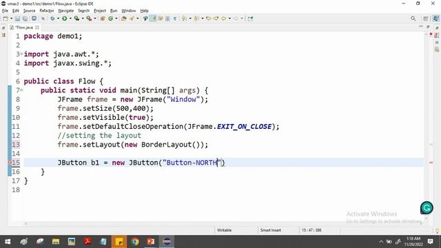 Layout Managers in Java Swing API GUI смотреть онлайн