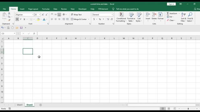 #13 How to Insert Current Date and Time In Excel | Time And Date In Excel | Excel in Hindi смотреть онлайн