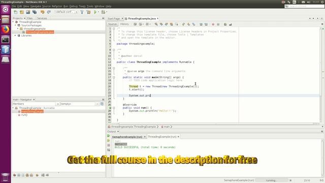 Creating a Java Thread the right way! - Multithreading In Java смотреть онлайн
