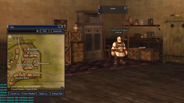 Jonas (NPC) - Database Lineage 2 смотреть онлайн