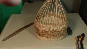 Плетение коробочки, шкатулки из лозы, ивового прута.