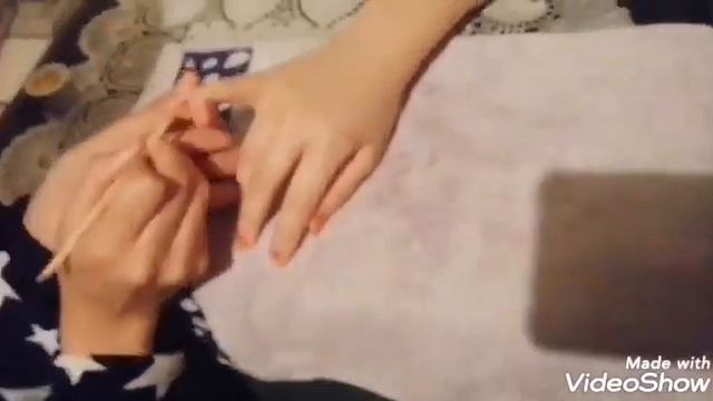 أبسط مانكير منزلي ونتيجة روعة Soma beauty 🌟 смотреть онлайн