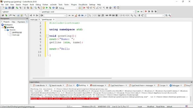 How to create project, add and remove files(C++) in code block 20.03 смотреть онлайн