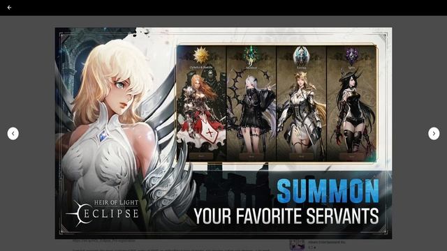 HEIR OF LIGHT: ECLIPSE (UPCOMING) 2023 Online-RPG Mobile Open Pre-Register смотреть онлайн