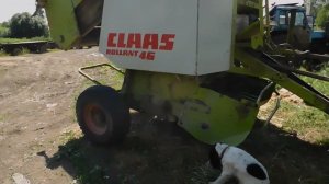 Рулонник CLAAS ROLAND 46 обзор!