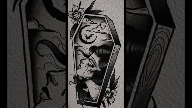 ЕСЛИ ОЛД СКУЛ ТО ТОЛЬКО ТАКОЙ ) #tattoo #wrocław #2023 смотреть онлайн
