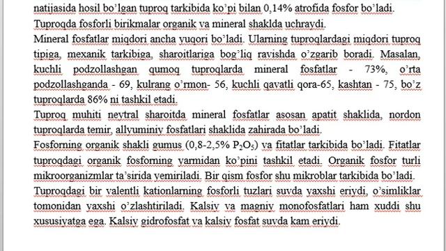 Mavzu: Fosforli og’itlar. смотреть онлайн