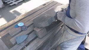 Полировка гранита Усиленный обдир АГШК черепашка