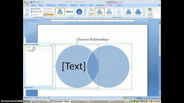 Tech Tips:Making a Graphic Organizer in MS Word смотреть онлайн