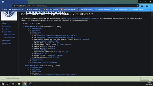 Download Virtual Machine VM VirtualBox VMware 32 bit 64 bit UMRI POS 03 смотреть онлайн