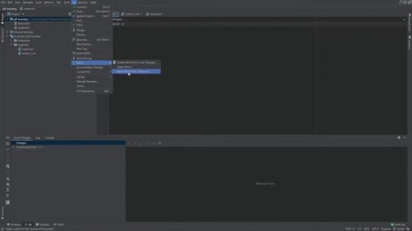 Git patch в PhpStorm