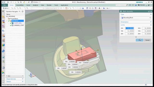 NX CAM - How to Import Machine, NC File to Check Simulation смотреть онлайн