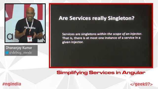 ng-India 2022 | Angular Services by Dhananjay Kumar смотреть онлайн