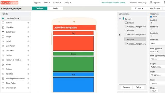 How to Create an Accordion Menu in Thunkable смотреть онлайн
