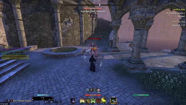 Elder Scrolls Online - Necrom - The benefits of both Ice and Shock staff for healers смотреть онлайн