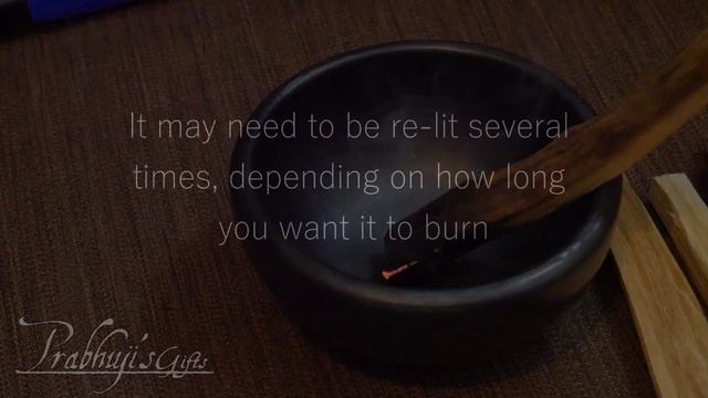 How To Burn Palo Santo Sticks | Palo Santo Incense