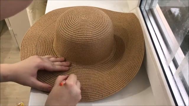 DIY своими руками (Hand made) || Переделка пляжной шляпки из Fix Price смотреть онлайн