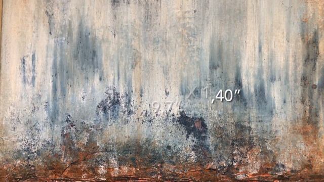 CONTEMPORARY ART / TEXTURED MIXED MEDIA ARTWORK / RUST DECAY PAINTING /ART ACRLYLIC PAINT ON CANVAS смотреть онлайн