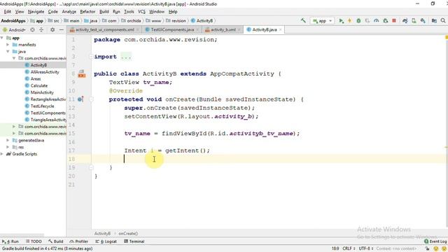 فيديو #125 | تطبيق عملي على Explicit intent | ارسال بيانات بين الـ Activities смотреть онлайн