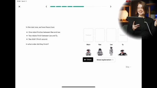 Solve with Me - Logic Puzzles on Brilliant смотреть онлайн