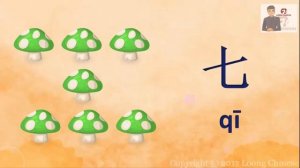 Числа от 1 до 10 на китайском. 数字一到十