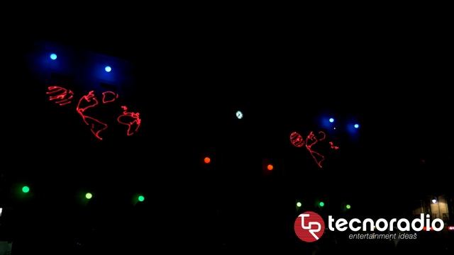 Lasershow Festes De Santa Eulàlia 2016 Barcelona