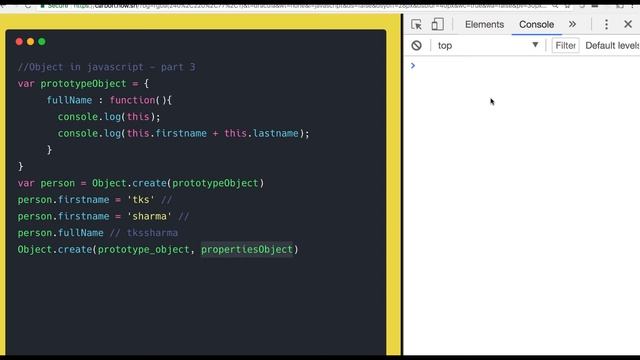 Object.create in Javascript Part 4 #34 смотреть онлайн