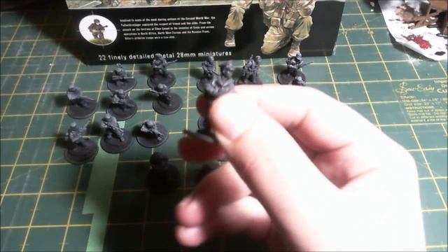 Behind Enemy Lines Warlord Games Fallschirmjager Metal Box Set смотреть онлайн