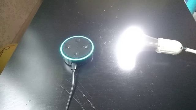 Лампа Sonoff B1 - управление голосом