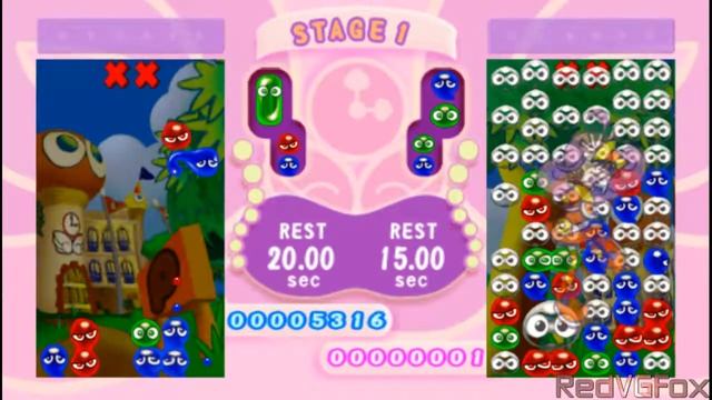 Puyo Pop Fever - Puzzle game for PSP ]PPSSPP Emulator] смотреть онлайн