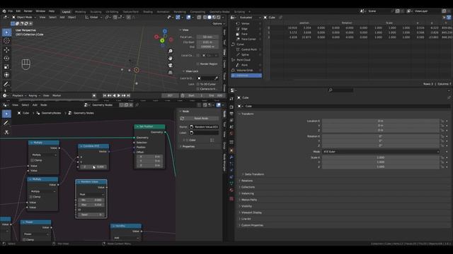 Blender 3.6 Geometry Nodes Simulation Zone: Solar System Orbital Mechanics смотреть онлайн
