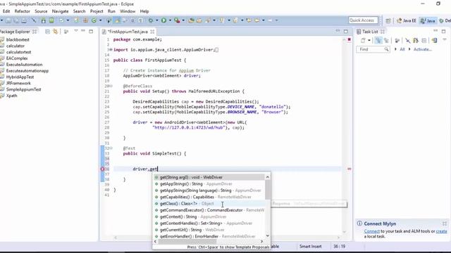 Automation mobile web apps using Appium -- Part 6 (Appium with Java series) смотреть онлайн
