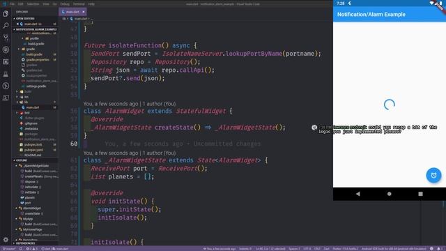 Live Coding in Flutter - Background Notifications and Alarms смотреть онлайн