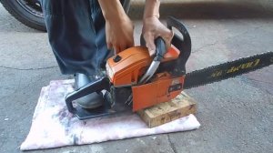 Настройка бензопилы