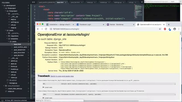 Developer BootCamp Day 23 - Facebook Login смотреть онлайн
