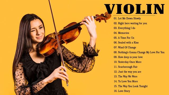 Top Violin Cover Popular Songs 2021 - Instrumental Music Relaxing Violin  2021