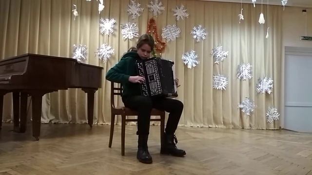Шевко Милана,средняя группа, баян, Дятловская ДШИ смотреть онлайн