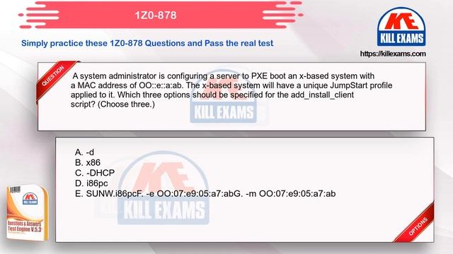 1Z0-878 - Oracle Solaris 10 System Administrator Certified Professional , Part II 2020 Updated смотреть онлайн