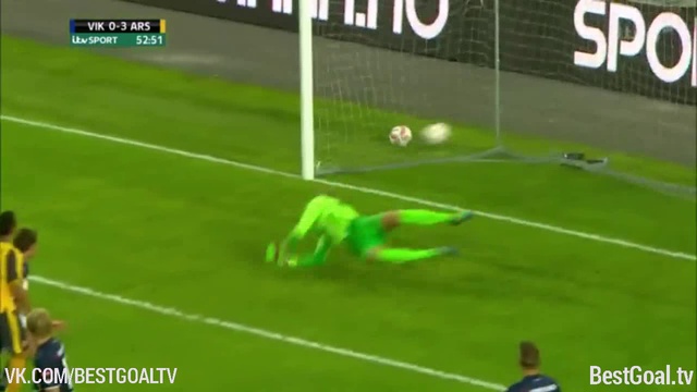 Викинг 0:8 Арсенал. Обзор матча и видео голов смотреть онлайн